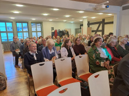 Wissenschaftliche Vorträge im Auditorium Zur Rosen, Blick ins Publikum