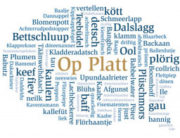 Plattdeutsch-Wortwolke, Grafik: Gausmann // https://www.nord24.de/bremerhaven/diese-woerter-sind-auf-platt-viel-schoener-als-auf-23394.html