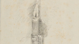 Zeichnung eines Leuchters von Goethe, Ausschnitt (c) Klassik Stiftung Weimar, Museen