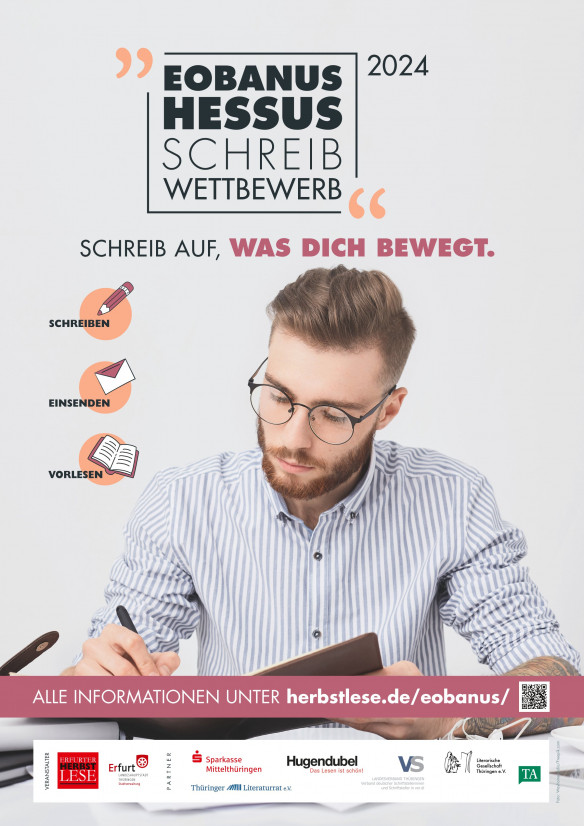 Flyer Eobanus-Hessus-Schreibwettbewerb