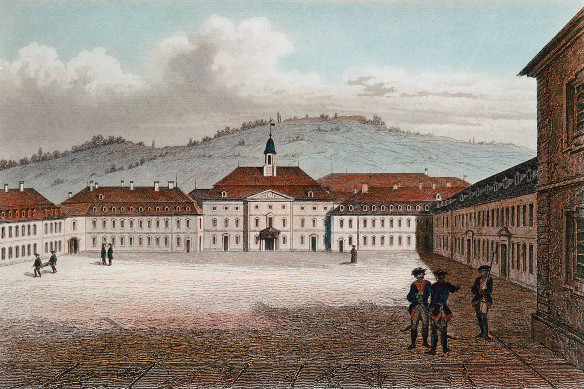 Militärakademie Stuttgart Karlsschule (DLA Marbach)