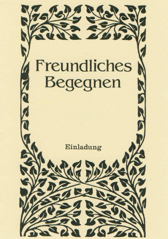 Schillertage 1994 – Bild1 – Freundliches Begegnen
