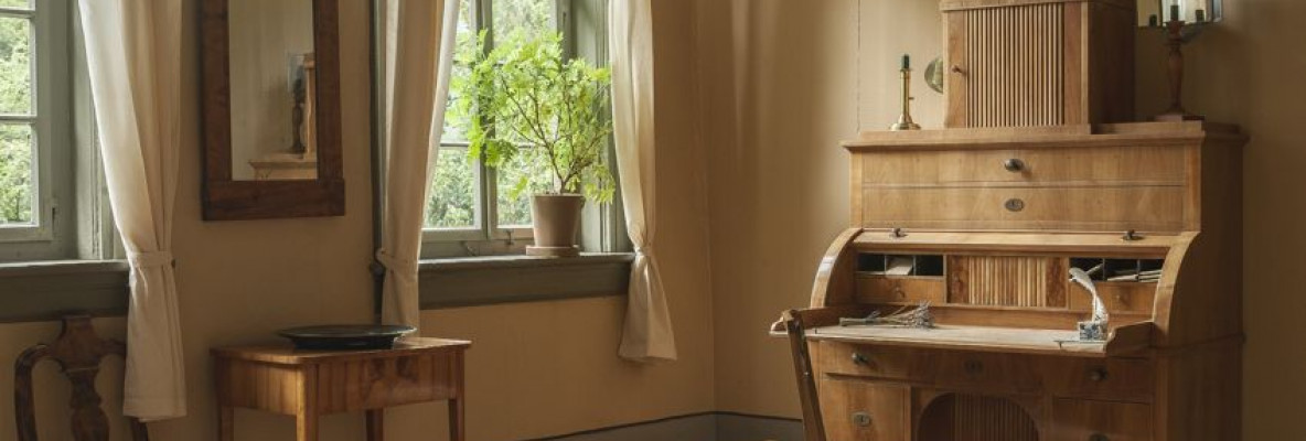Blick in die Schreibstube Charlotte Schillers (Schillers Gartenhaus, FSU Jena)
